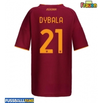 AS Roma Paulo Dybala #21 Heimtrikot Frauen 2025-26 Kurzarm
